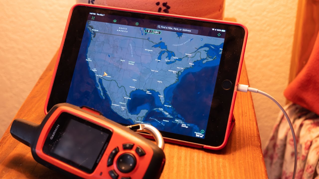 V9E7: Exploring with GAIA GPS - YouTube