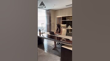 Mẫu Bàn Giám Đốc Nhập Khẩu Hiện Đại | Nội Thất MIN