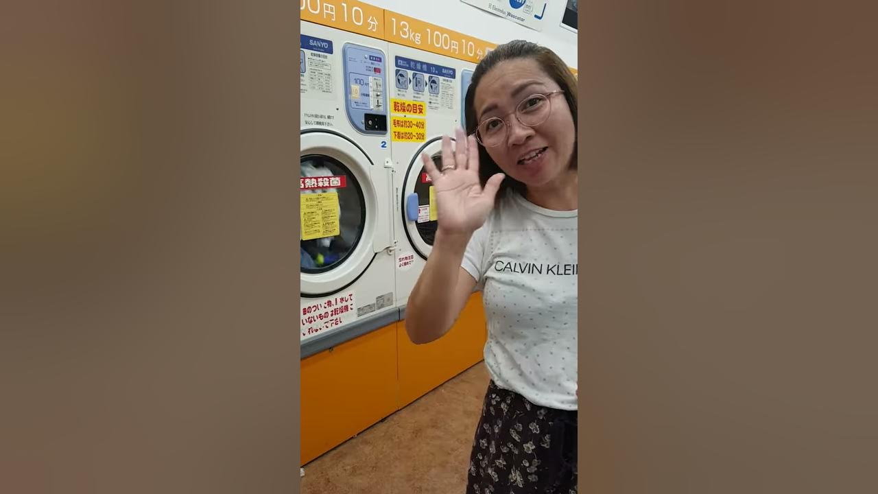 Proper way of doing laundry in Japan part 1 YouTube