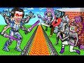 SURVIVAL BASE of TV WOMAN and TV MAN TITAN vs UPGRADED G-MAN SKIBIDI TOILET in MINECRAFT animation
