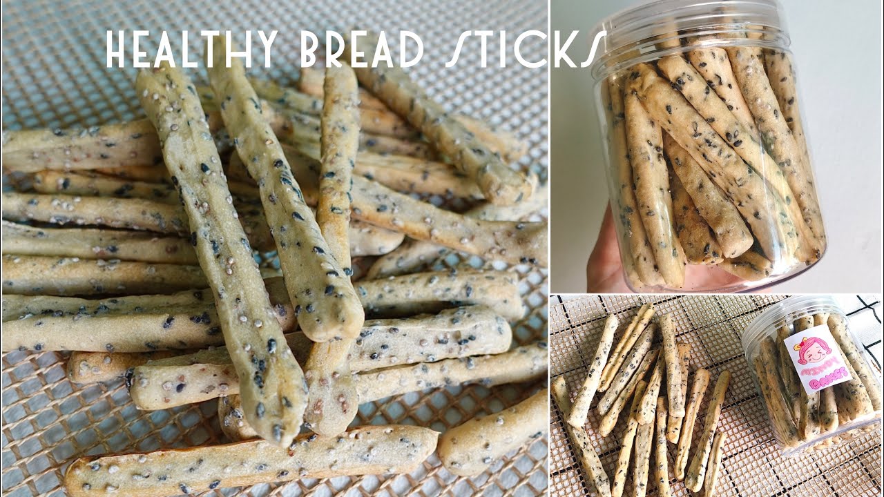 ขนมปังขาไก่งาหอมสูตรคลีน ❌ไม่มีน้ำมัน น้ำตาล เนย นมวัว ไข่ ✅เจทานได้ พักแป้งรอบเดียว ทำง่าย กรอบนาน