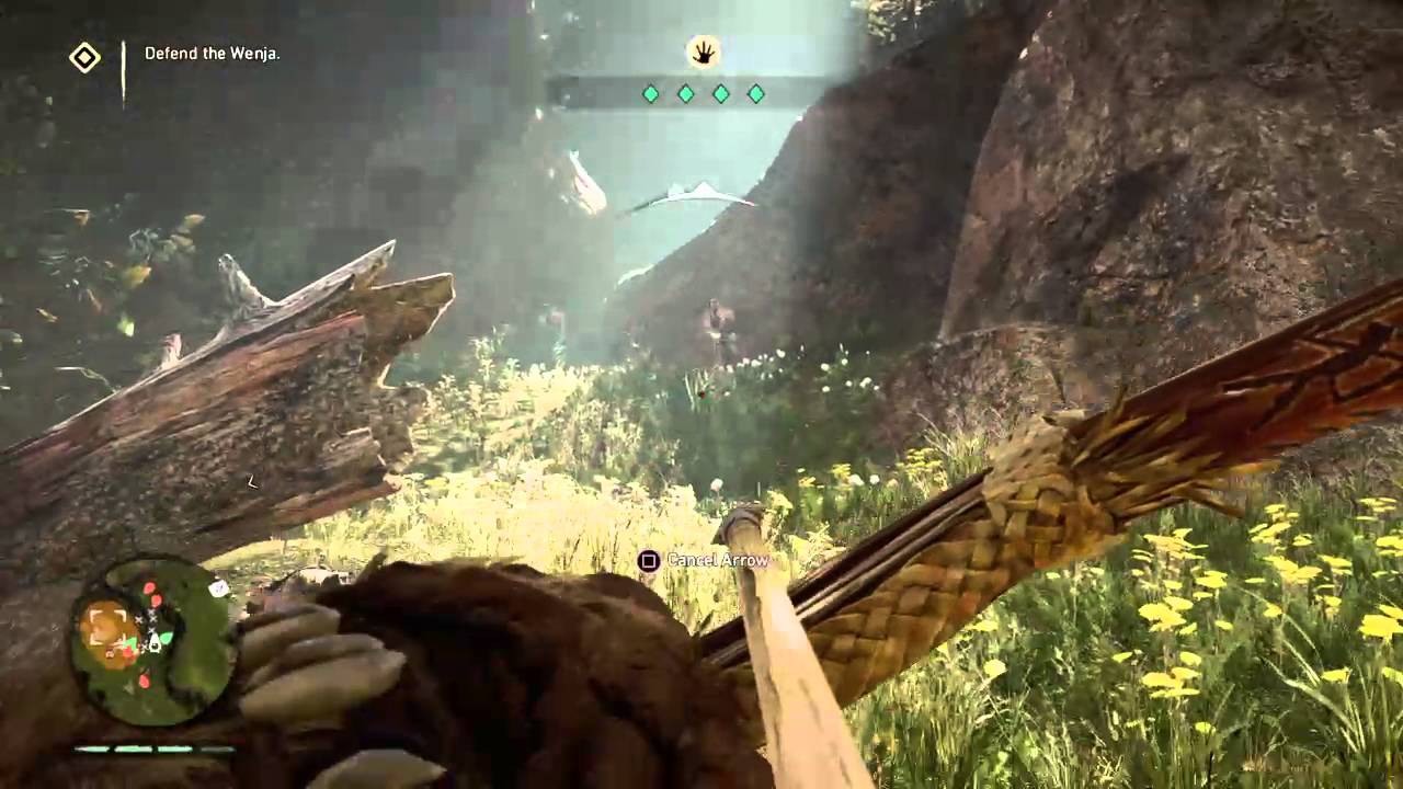 FAR CRY PRIMAL (Help Wenja: Defend) Warha Cliffs HD