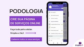 Crie sua página online com seus serviços de podologia screenshot 3