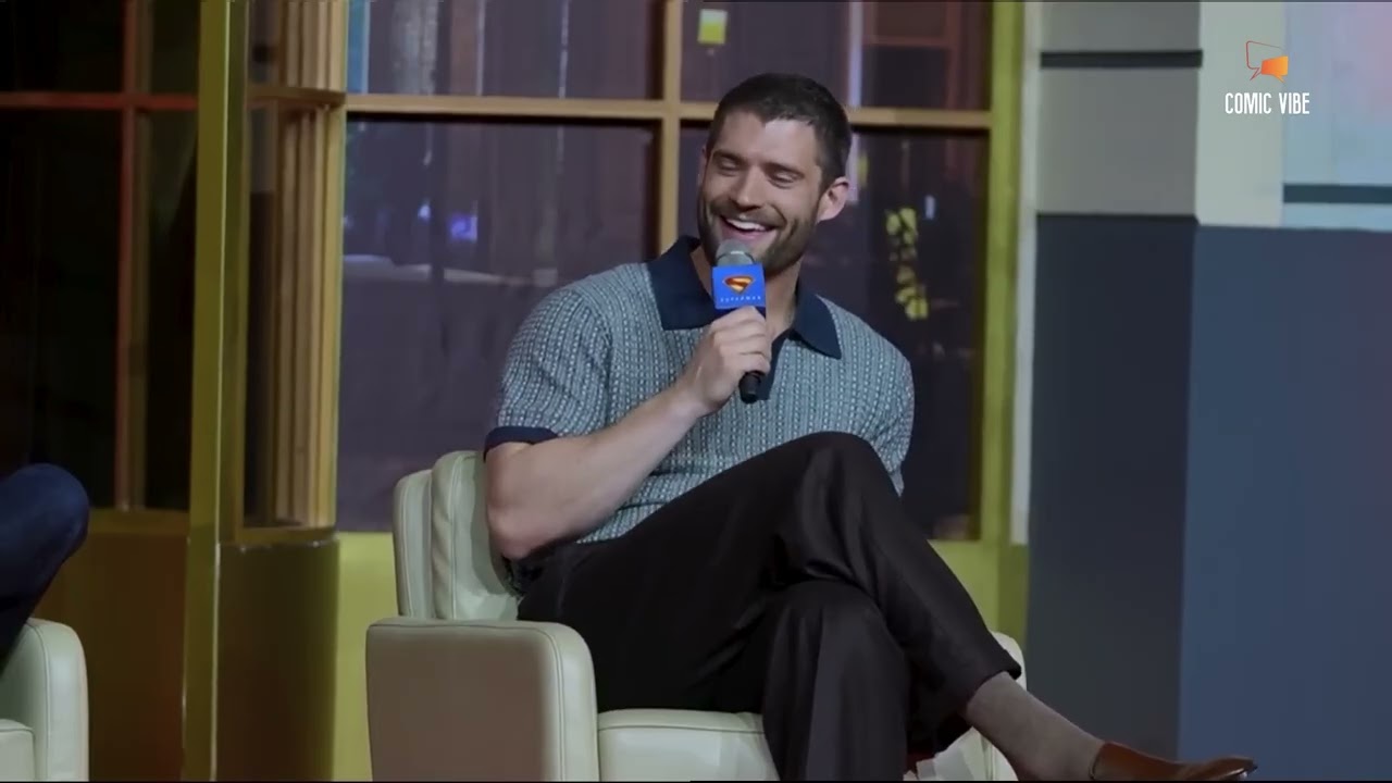 Superman Panel  | James Gunn, David Corenswet & Rachel Brosnahan Talk DCU, Roles & Filmmaking.