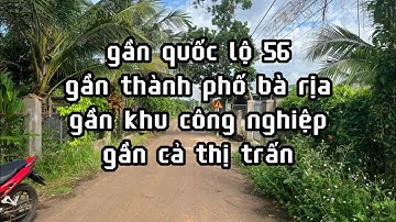 chị linh cần bán đất gần quốc lộ 56 khu dân cư vị trí đẹp , bình ba châu đức bà rịa vũng tàu giá rẻ