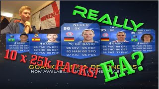 FIFA 15 Ultimate Team 10 x 25k TOTY Defenders Packs - IS THIS SOME KIND OF SICK JOKE?
Really EA?
I will be opening 250k on defenders, midfielders and attackers, and then the remaining 250k + any other coins when they release everything
Songs:
Prism: https://www.youtube.com/watch?v=VZmX8VQQiyk
How you love me: https://www.youtube.com/watch?v=yUR5aIxZCfI FIFA 15 Ultimate Team 10 x 25k TOTY Defenders Packs - IS THIS SOME KIND OF SICK JOKE?