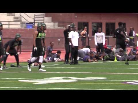 Joseph Lewis '17 : Hawkins High (Los Angeles, CA) One hand INT