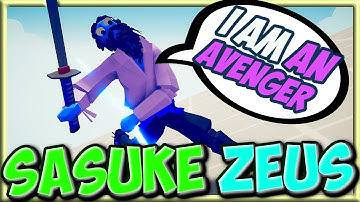 New Sasuke Zeus vs Every Faction + Bonus - TABS Mods Gameplay