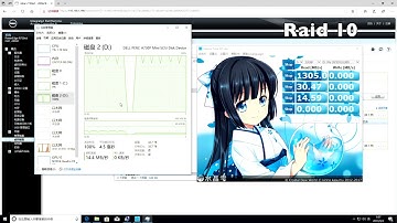 【All in one硬件篇】12盘6T硬阵列Raid 6, Raid 10, Raid 50性能简测| Raid 6, Raid 10, Raid 50 Performance Testing