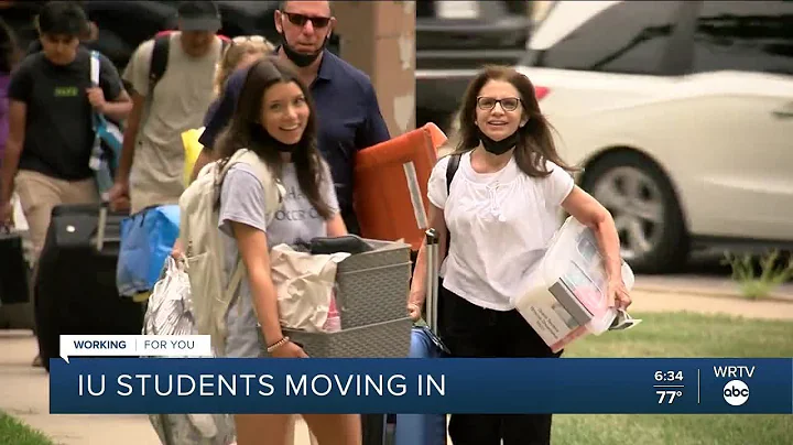 IU Bloomington students move in