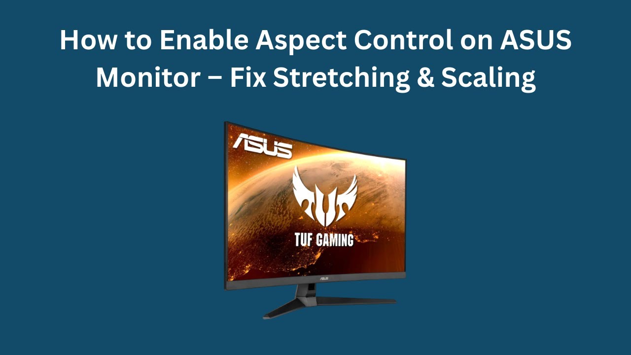 Как включить функцию «Конфигурация изображения» на мониторе ASUS — устранение проблем с растяжени...