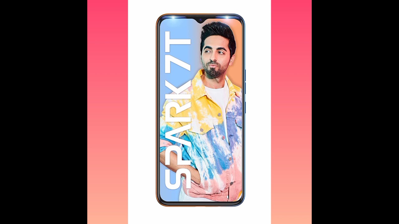 Tecno Spark 7T(Nebula Orange, 4GB RAM, 64GB Storage) 6000 mAh Battery| 48 MP AI Dual Rear Camera