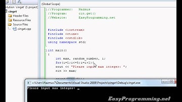 Easy Programming - Beginner C++ Tutorial - using cin.get() (22)