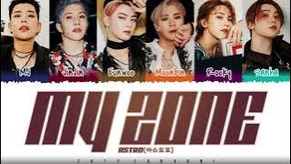 ASTRO - 'MY ZONE' Lyrics [Color Coded_Han_Rom_Eng]