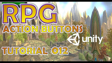 How To Make An RPG For FREE - Unity Tutorial #012 - ACTION BUTTONS