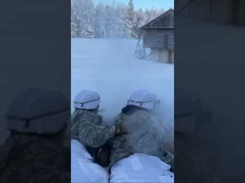 arctic support by fire- m240