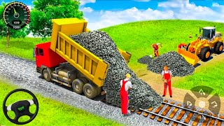 Train Track Builder Simulator - City Construction JCD Game 3D - Android Gameplay screenshot 3