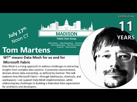 WT* does Data Mesh mean for us and for Microsoft Fabric - Tom Martens