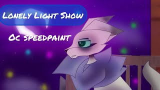 Lonely Light Show (OC speedpaint) {Dimension 358}