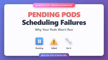 Kubernetes Pending Pods: Fix Scheduling Failures Fast | Complete Troubleshooting Guide