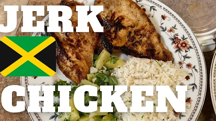 CARIBBEAN JERK CHICKEN & PINEAPPLE SALSA!!