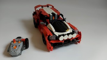 LEGO Technic Power Functions RC Rally Car MOC