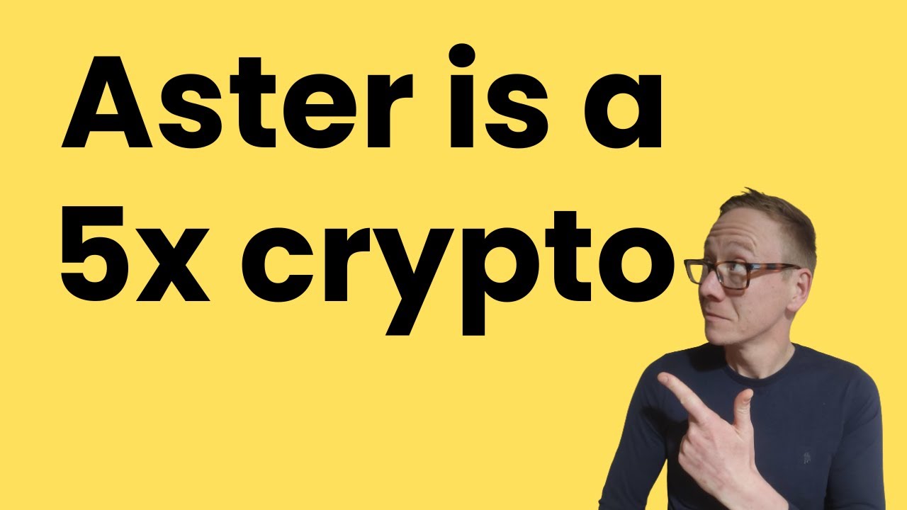 Aster crypto review - will smash $5 (currently $1.11) - YouTube