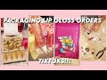 Packaging lip gloss orders 📦 | tiktok compilation 2020| 1: lipgloss