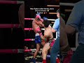 When fighters collide like this, there’s only one outcome… 😳Knockout. 🔥🥊 #shorts #ko