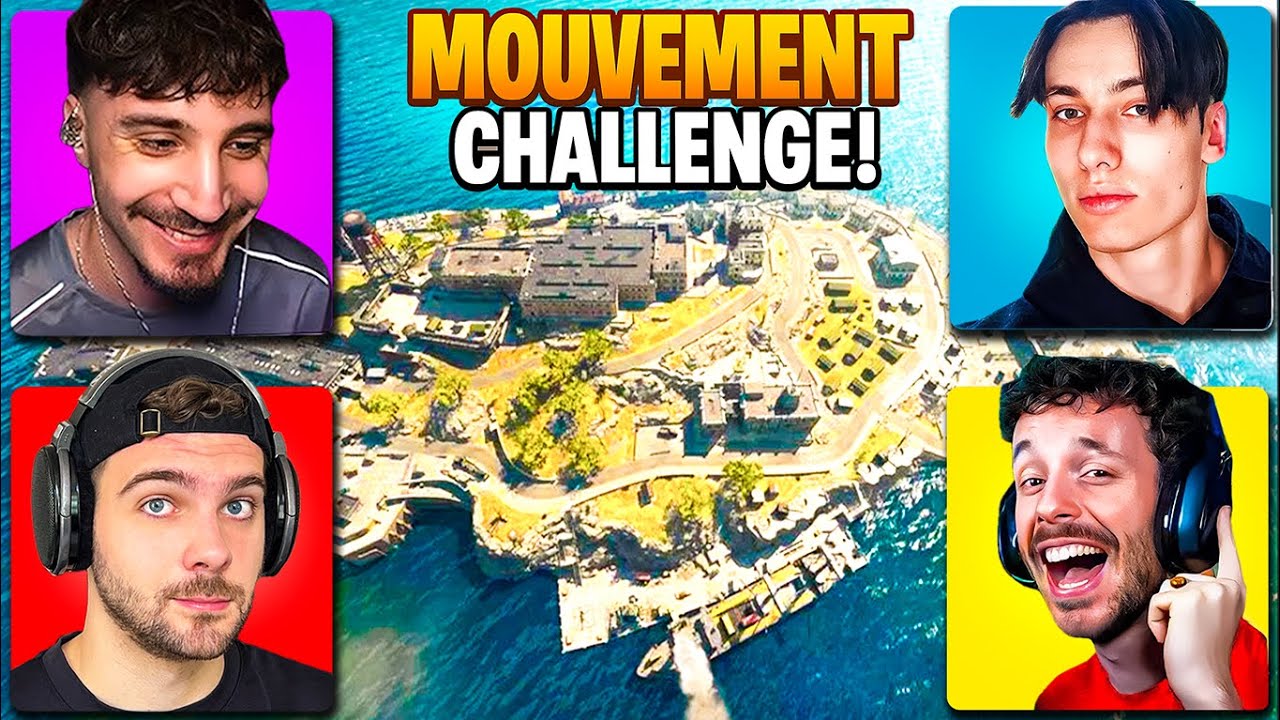 Le défi de MOUVEMENT ULTIME sur Warzone (ft. Berkan, ESK & Tomatisse)