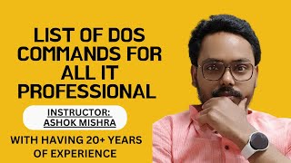 List of DOS commands for All IT Professional Part-2