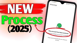This account cannot be login use WhatsApp || problem solve new solution 2025 || 100% working