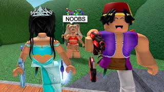 Princess Jasmine and Aladdin DESTROY TOXIC TEAMERS..(Murder Mystery 2)