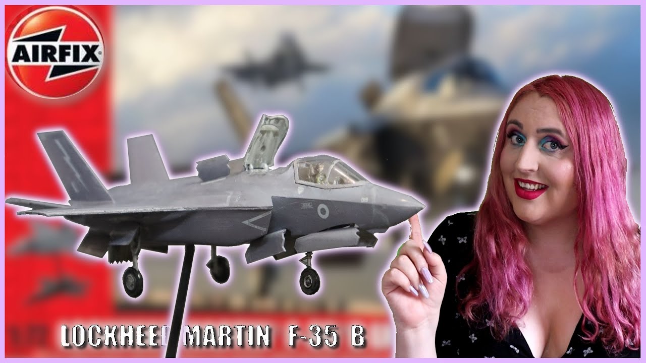 Airfix 1/72 F-35B Starter Set Full Build | Scale Model Making