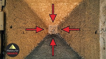 De Grote Piramide laat zien hoe deze gebouwd is!