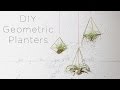 Hanging Geometric Planters for Air Plants