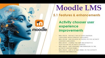 Moodle 5.1 Update: Activity Chooser Enhancements