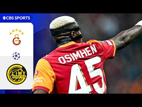 Galatasaray vs. Bodø/Glimt: Extended Highlights | UCL League Phase MD 3 | CBS Sports Golazo
