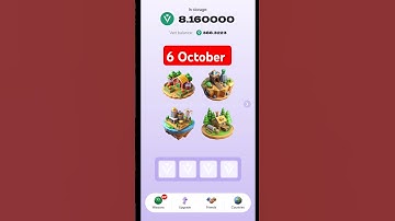 Vertus Combo Cards Today | 6 October Vertus Combo Cards | #airdrop #vertus #code