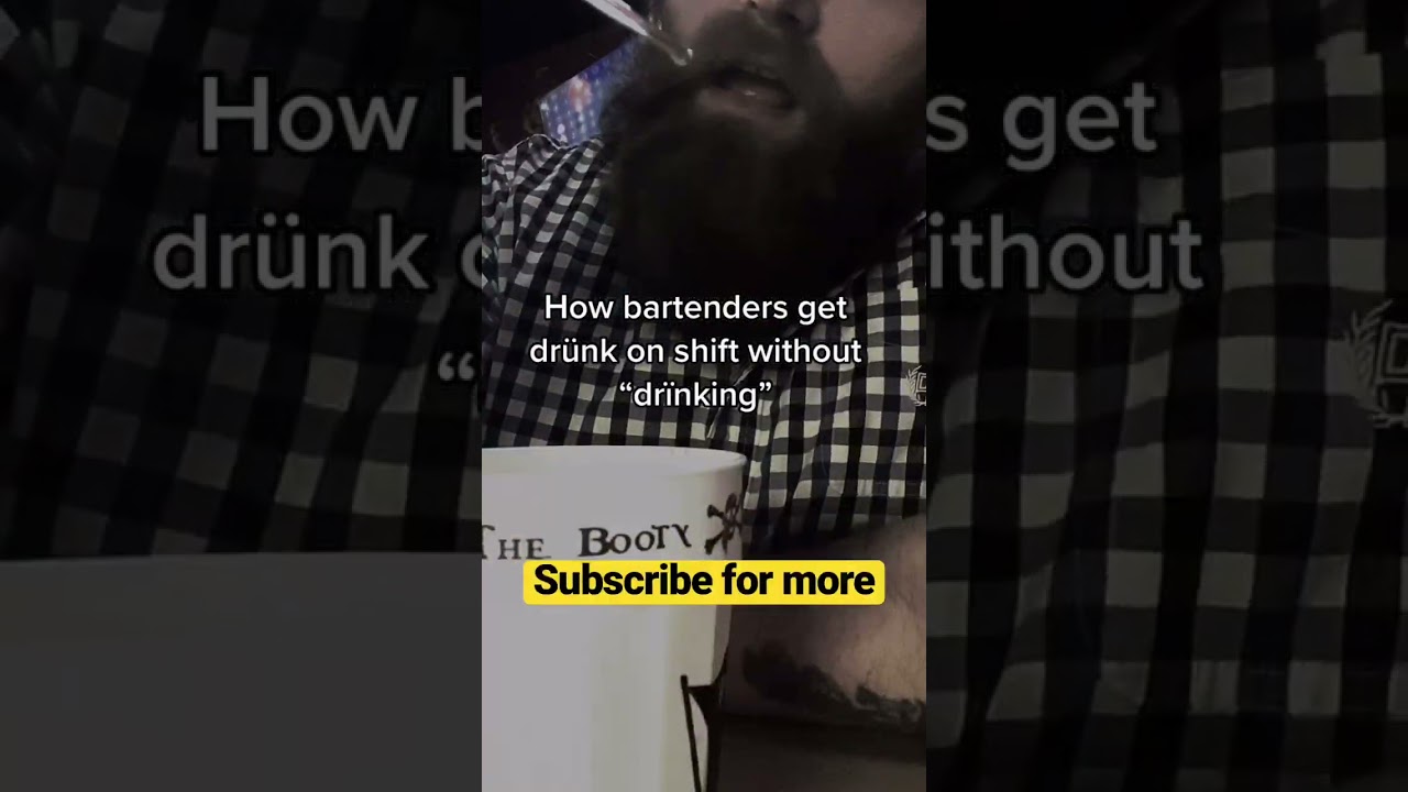 Life Hack for bartenders 