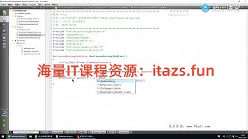 QT QML C++高级扩展开发视频课程