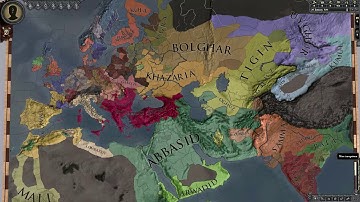 Crusader Kings II - Timelapse Only AI (769 - 1440) part 1/4(#2)