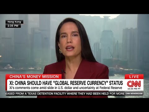 China's Xi challenges US dollar with bid to build "powerful currency"
