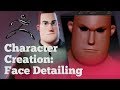 Blender (+ Zbrush) Character Creation: Face Detailing