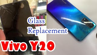 Vivo Y20 2021 cracked screen, One more vivo y20 LCD replacement By KSR Phone