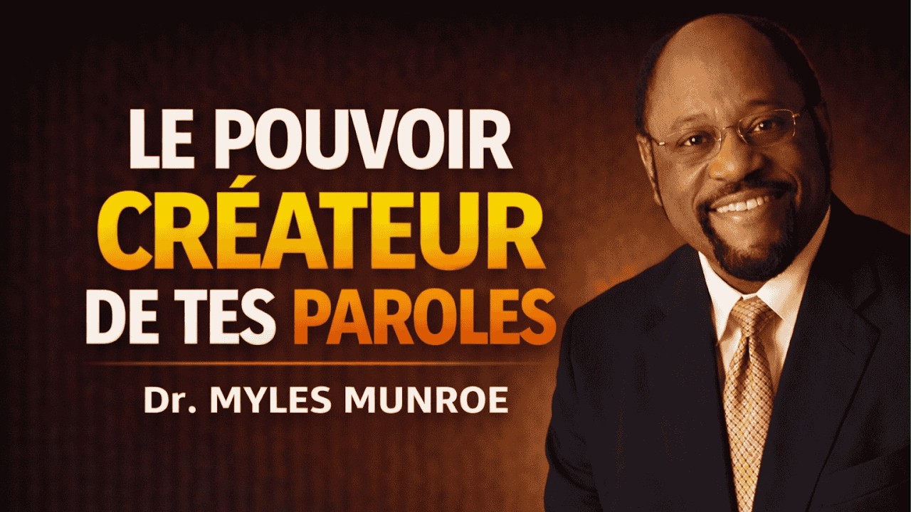 Le Pouvoir Caché de Tes Paroles :Ce Que Tu Dis Détermine Ton Destin | Dr. Myles Munroe