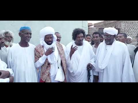 خليفة العركيين مولانا الشيخ الريح ازرق طيبة يستقبل الشيخ الشريف يعقوب الشريف فيصل التجاني