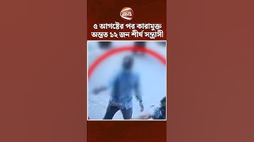৫ আগষ্টের পর কারামুক্ত অন্তত ১২ জন শীর্ষ সন্ত্রাসী #Criminal #CrimeNews #Situation #Channel24