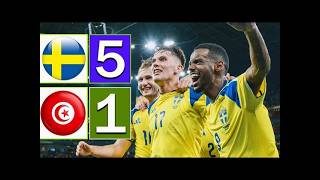 Sweden vs Tunisia [5-1] | FIFA World Cup 2026 Full Highlights