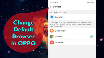 How to Change Default Browser in OPPO